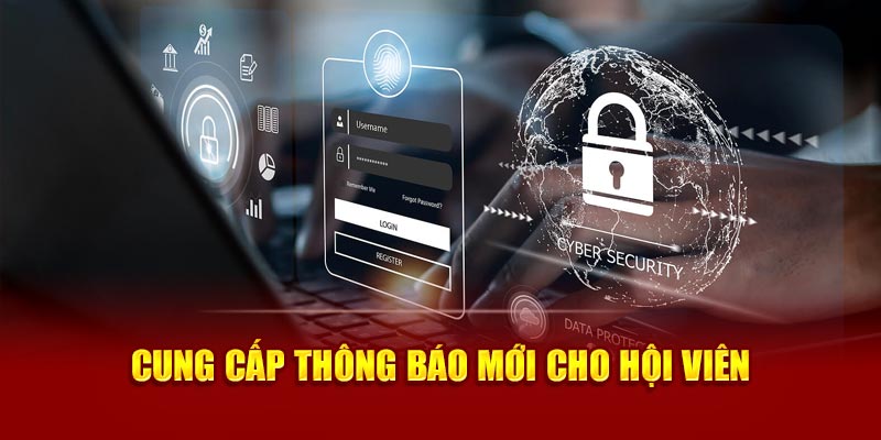 Cung cấp thông báo mới cho hội viên